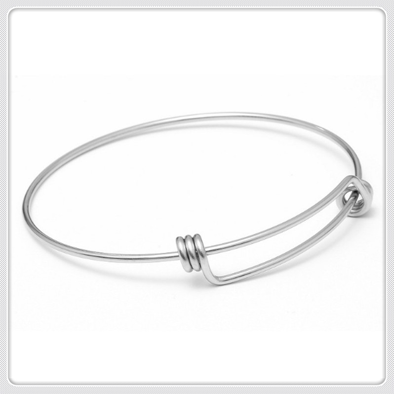 Yudan Jewelry Custom Stainless Steel Adjustable Bangle Bracelet For Women