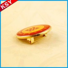 Competitive Price Inexpensive Products Skull Lapel Heart Shaped Pin Engraved Cheap Button Badges