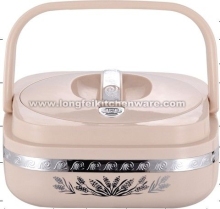 2.4L Square Food Container With Handle
