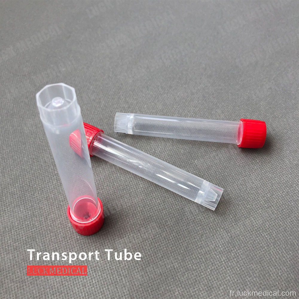 Conteneur de transport viral 10 ml de tube vide FDA