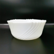 Opal Glassware White Lace Edge Soup Bowl