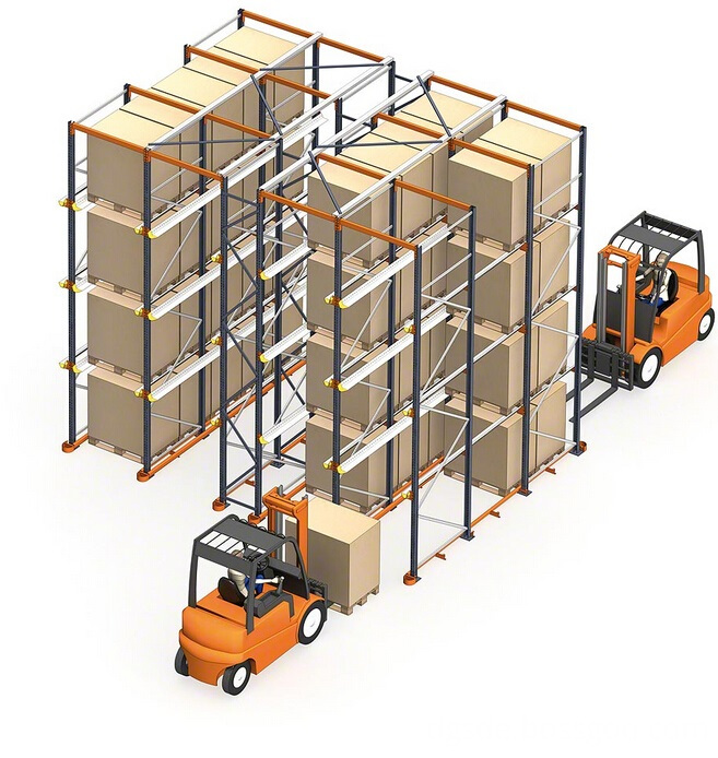 Drive in and Drive through Pallet Racking