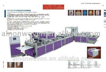 nonwoven bag making machine