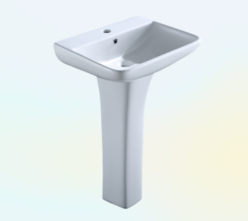 Ceramic Basin Bathroom Vanities with Legs: Freestanding Wash Basin Pedestal