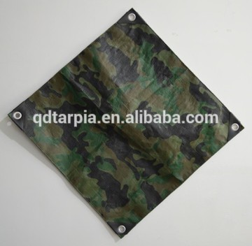 China Factory Camo fabric plastic PE Tarpaulin Camo fabric for covering