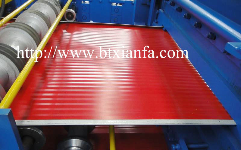 sandwich panel roll forming machine