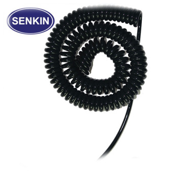 Flexible PU CNC Control Helix Spring Cable