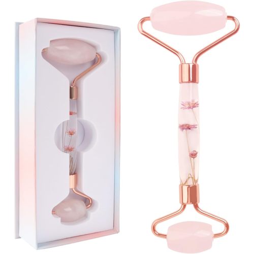 Pink Jade Roller for Face