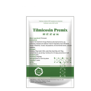 Only Veterinary Use Tilmicosin Phosphate Premix
