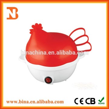 7 PSC Chicken Shape Cheap Plastic Egg Boiler