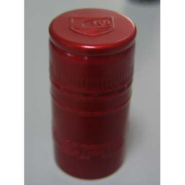 Embossed printed screwcaps seasoning