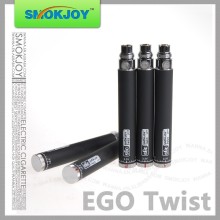 Smokjoy High Quality E Cigarette EGO Twist Battery with 650/900/1100/1300mAh