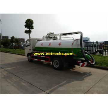 Camiones cisterna de succión DFAC 4500L