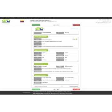 Rördelar från Colombia Import Data