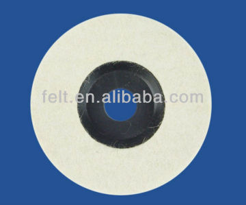 wool felt buffing pad