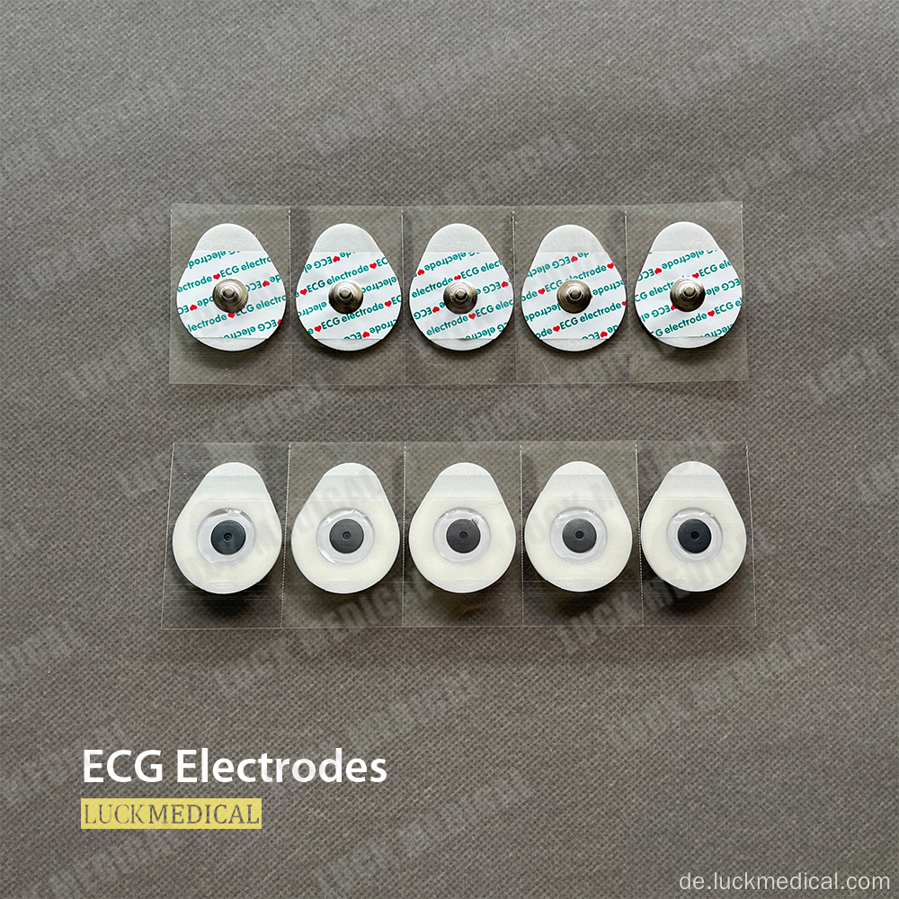 Bipolare Elektroden -EKG -Clips