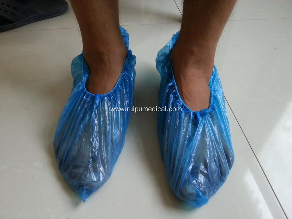 Waterproof Hospital Medical Indoor Non-Skid PE Shoe Cover