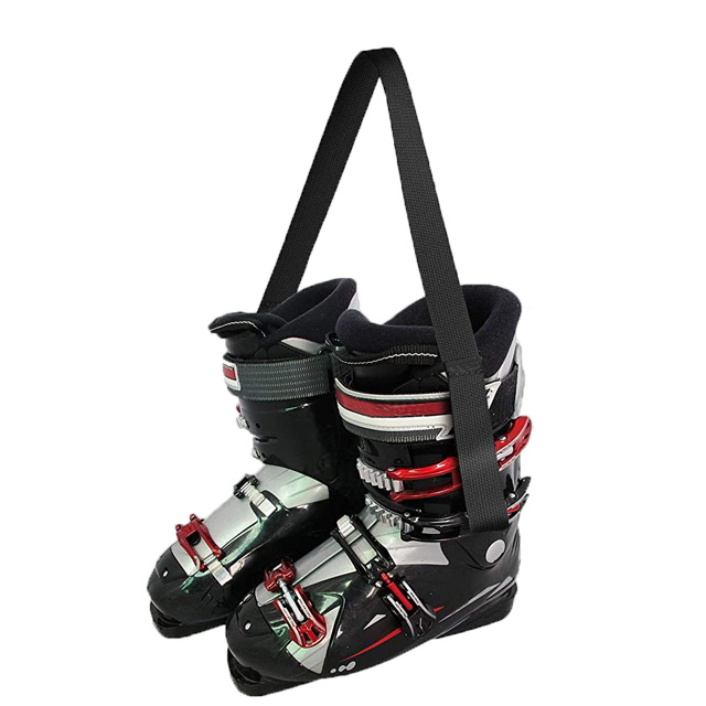 Ski boot carriers strap bakeng sa leqhoa la leqhoa