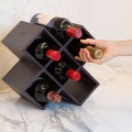 Free Standing Wine Holder 6 Bottles Wine Rack