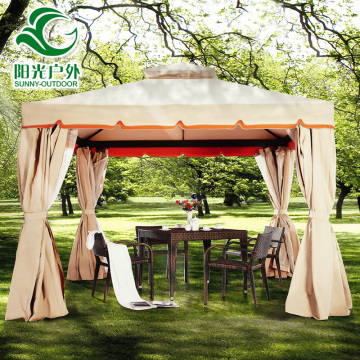 China Supplier Outdoor Luxury Aluminum Alloy Bali Gazebo