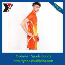 Good sell orange short cycling jersey for man