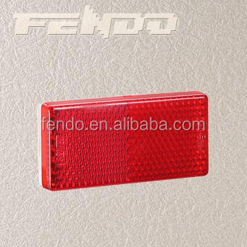 E4 Amber Rectangle Truck Trailer Safety Reflectors