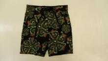 Vintage Print Men's Beach Style Pants