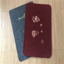 Outdoor used embroidery mats with PVC backing