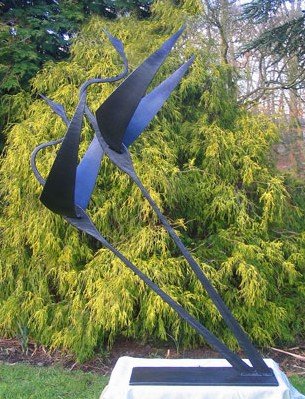 Moderne Garten hochwertige Metall Tier Skulptur zu verkaufen