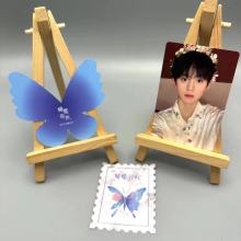 Kpop Custom Double-Sided Color Slogan Postcards and Photocards with UV Printing - 50pcs Pack