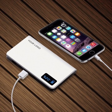 Smart display power bank, lcd display power bank phone charger