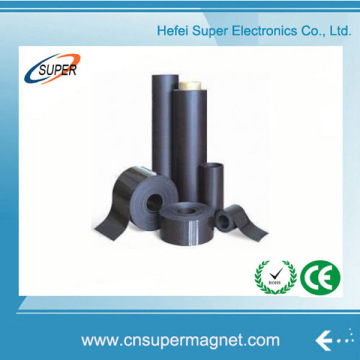 Industrial Powerful Flexible Rubber Roll Magnet with PVC Adhesive