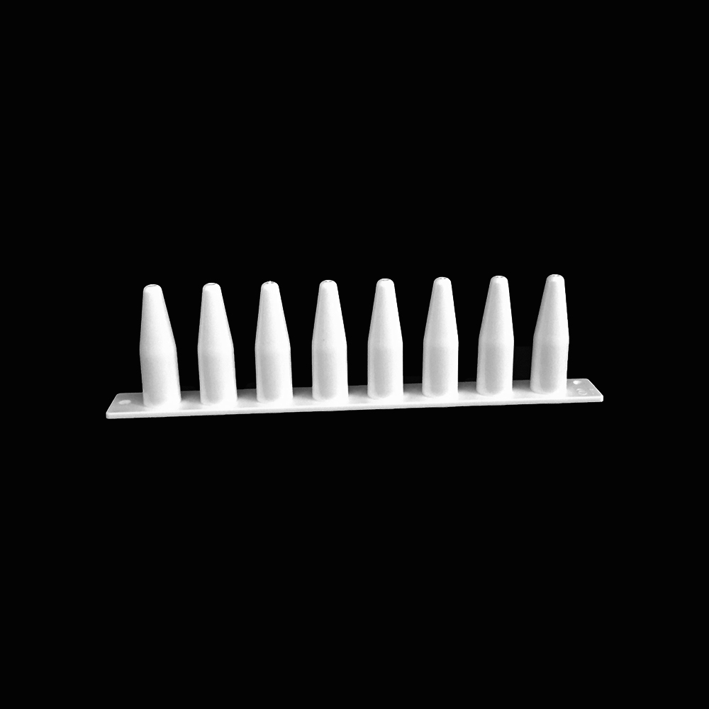 0,2 ml 8-strip PCR-sentrifugerør for testbruk