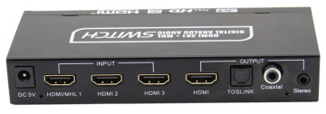 3x1 Hdmi Selector / Hdmi Switch With Remote Control