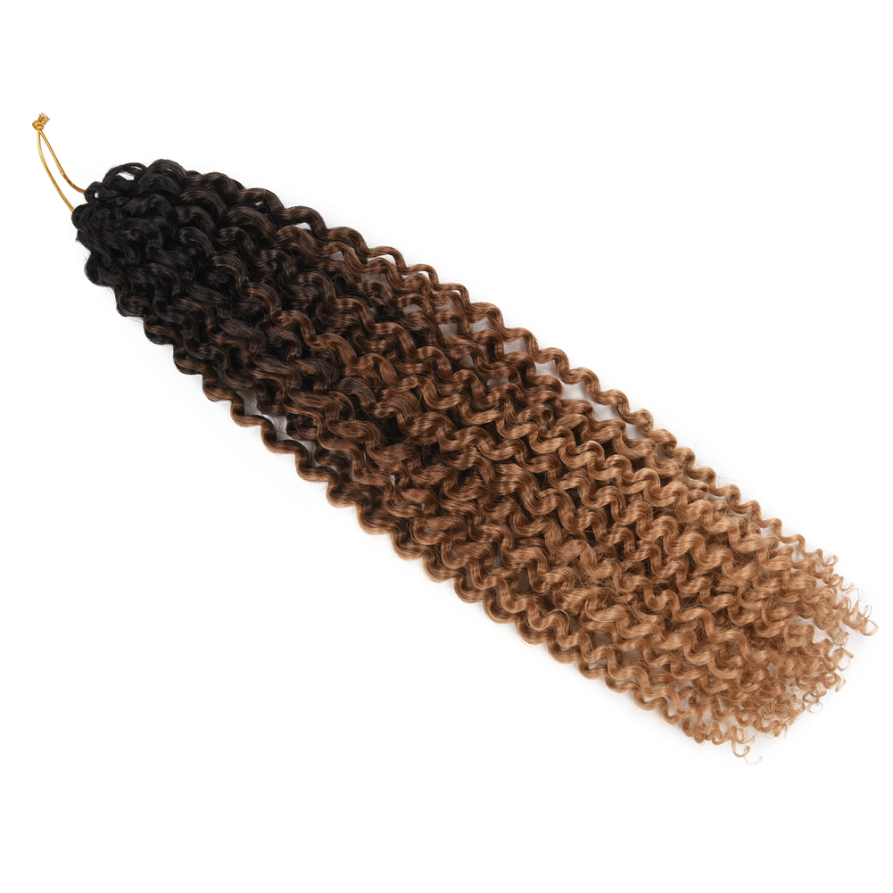 curly synthetic braiding hair synthetic crochet hair extensions water braid 18inches 80g