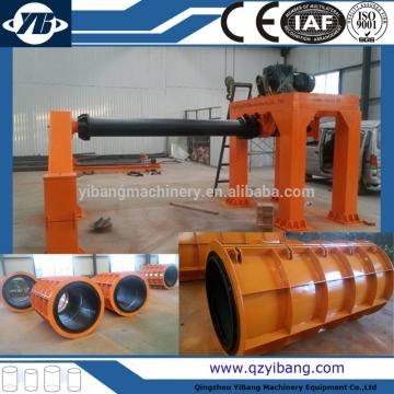 Concrete pipe making machine for reinforced concrete pipes