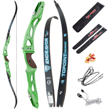 Topoint Archery: Customizable Takedown Recurve Bow with ENDEAVOR Riser for ILF Bow Limbs