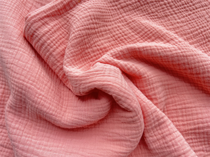 Skin-friendly Cotton Baby Crepe Dyed Pajamas Fabrics