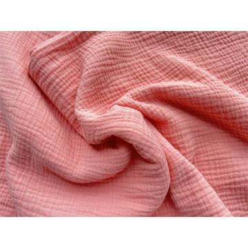 Skin-friendly Cotton Baby Crepe Dyed Pajamas Fabrics