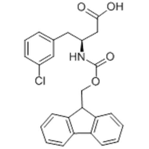 FMOC- (S) -3-АМИНО-4- (3-ХЛОР-ФЕНИЛ) -БУТИРОВАЯ КИСЛОТА CAS 270596-40-2