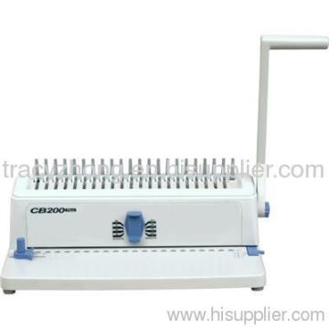 Light Weight Plastic Comb Binding Machine 