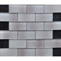 Rectangle Brick Crystal Glass Mosaic