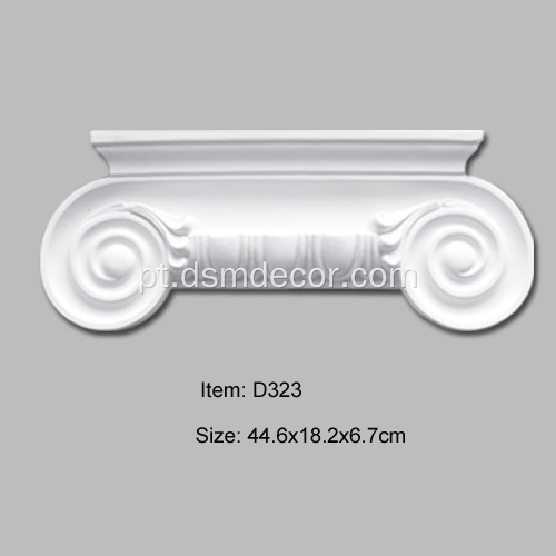 Espuma Ionic Column Pilaster Capital