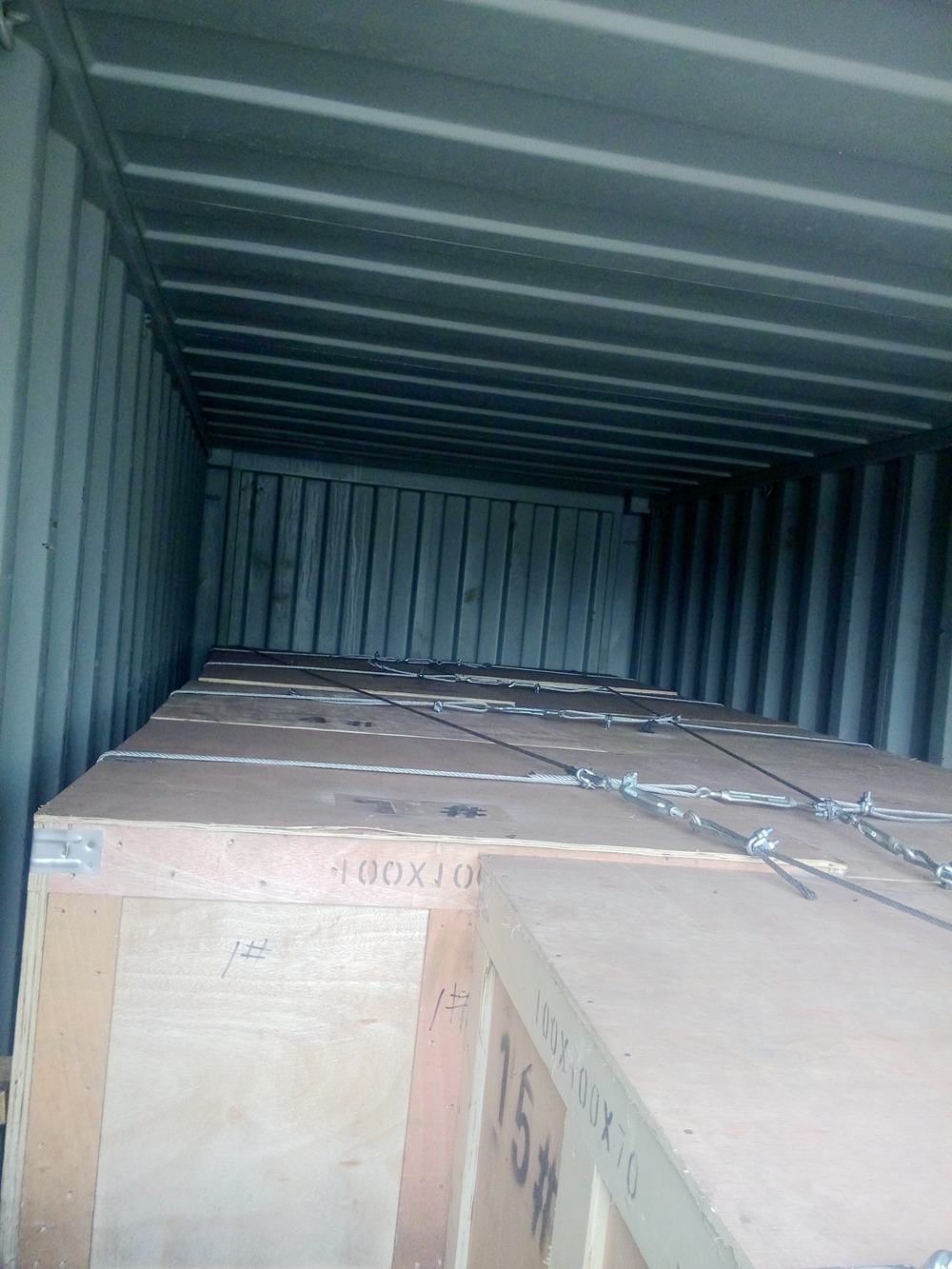 Rubber Products Loading Container