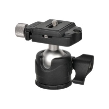 Low Profile Metal Tripod Ball Head with Quick Release Plates for Cameras