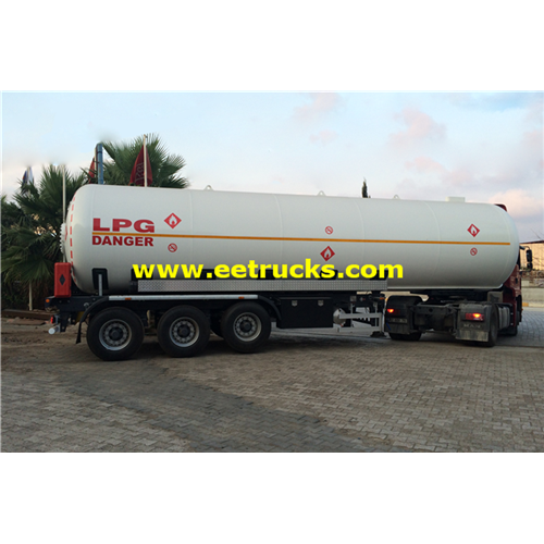 56m3 25 Ton LPG Delivery Semi-Trailers