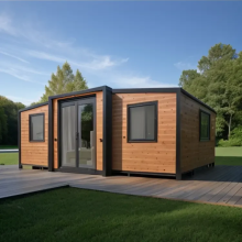 40ft Steel Container House with Bathroom for Office or Villa