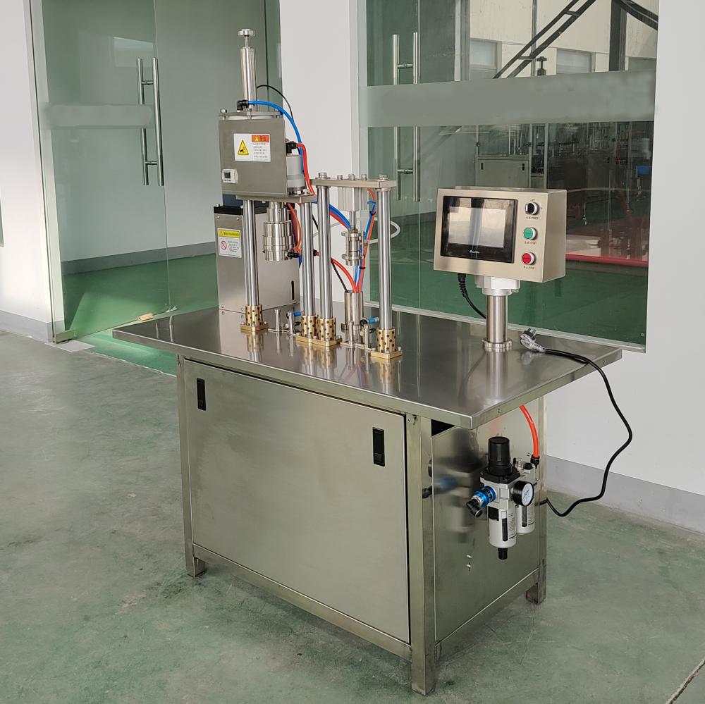 Semi Automatic Aerosol Filling Machines New 18