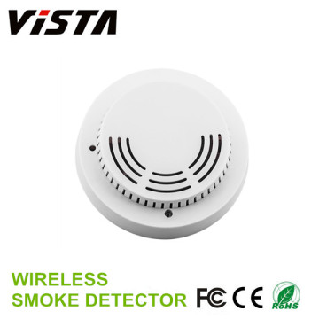 Wireless 9V Li-ion Battery Cigarette Smoke Fire Alarm