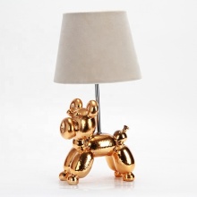 Balloon Dog Ceramic Desk Table Lamp